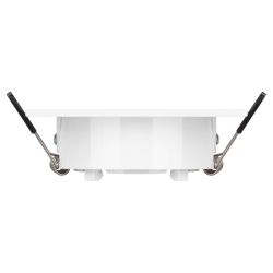 Встраиваемый светильник декоративный ЭРА KL90-1 WH MR16/GU5.3 белый, пластиковый