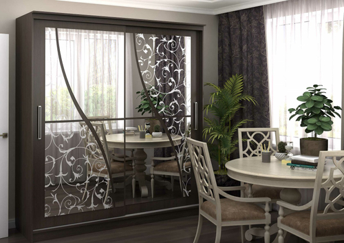 Шкаф-купе 1.5 м "Ева" (1500х2200х601мм)