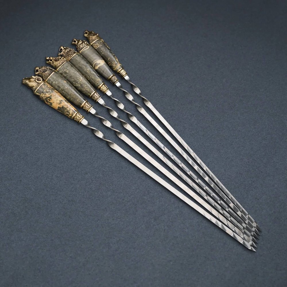 Эксклюзивный набор шампуров "Трофеи охотника"