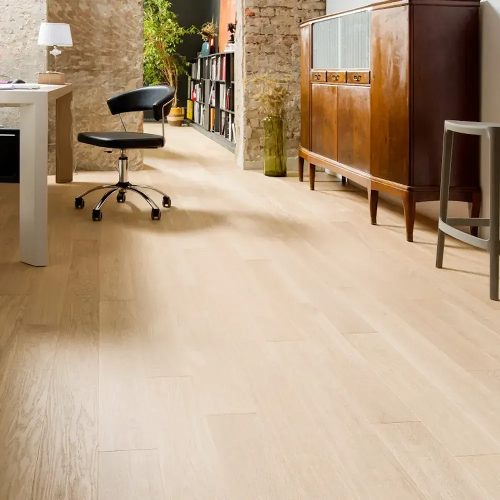 Инженерный паркет Coswick Дуб Ванильный (Vanilla) Шелковое масло ультраматовое