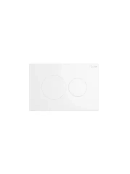 Панель смыва пневматическая, белая, круг CULTO Pnevmo