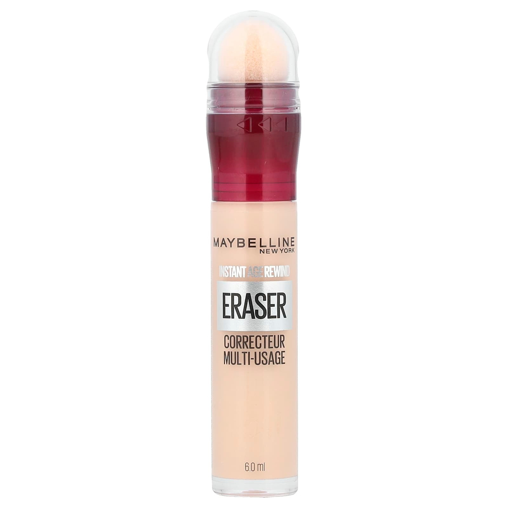 Maybelline, Instant Age Rewind, ластик, универсальный консилер, 100 оттенков слоновой кости, 6 мл (0,2 жидк. унц.)