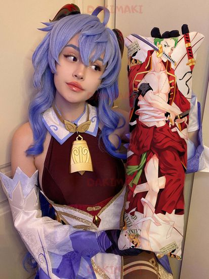 Мини дакимакура Зоро Ророноа из Ван-Пис арт. M0446, 60х20 см