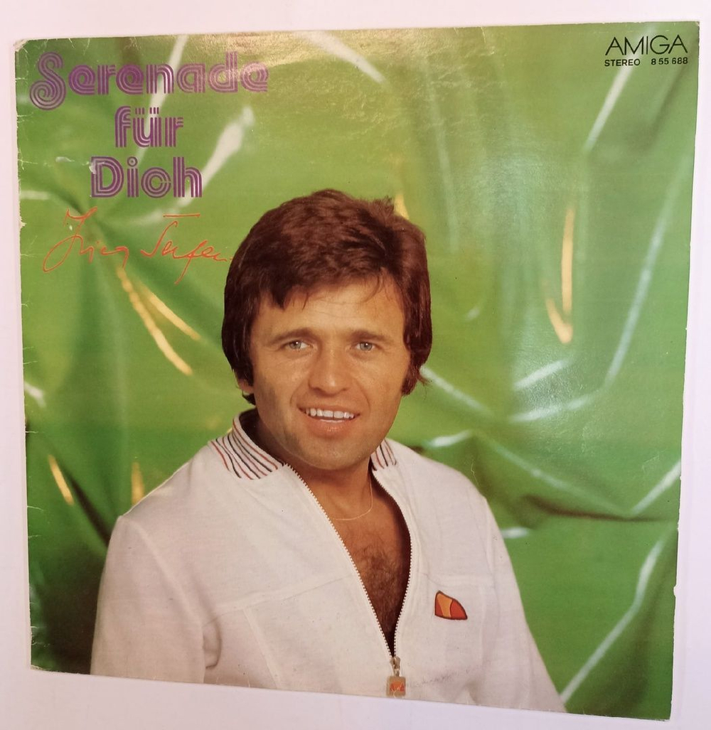 Винтажная виниловая пластинка Ivica Serfezi Serenade Fur Dich (GDR 1979)