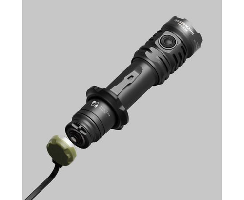 Фонарь Armytek Dobermann Pro Max Magnet USB белый (F08401C)