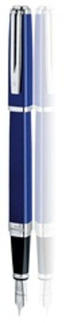 Перьевая ручка Waterman Exception, цвет: Slim Blue ST, перо: F