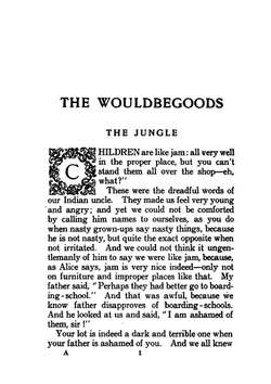 The Wouldbegoods. Being the Further Adventures of the Treasure Seekers | E. Nesbit