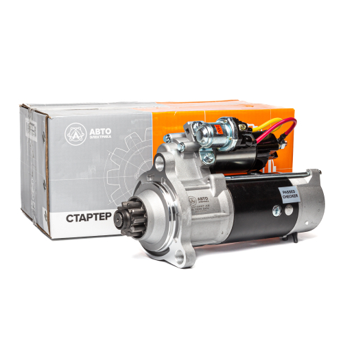 СТ142-10 AE Стартер редукторный, КамАЗ, УРАЛ, ЛИАЗ, ЛАЗ, дв. КамАЗ ЕВРО-2/3/4/5, 24 В, 8.1 кВт, 10 з