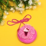 Сумочка детская «Little Fairy - Мороженое», цвет розовый, малиновый, сиреневый, 9см