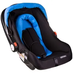 Автокресло детское 0+ гр Skyway Егоза (0-13 кг/ 0-1 лет) Черно-синее, S02801019