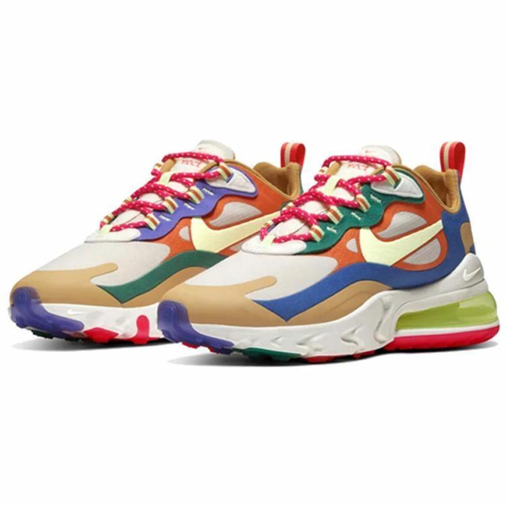 Кроссовки Nike Air Max 270 React (Женская размерная сетка)