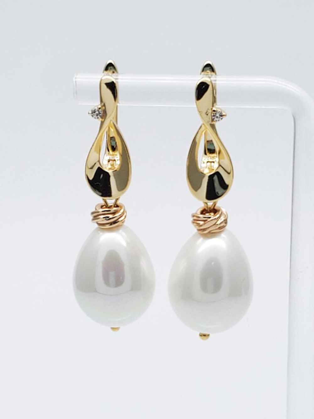 91002071 Серьги Selena Pearls