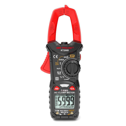 Токовые клещи цифровые KT 206B серия PROLINE КВТ