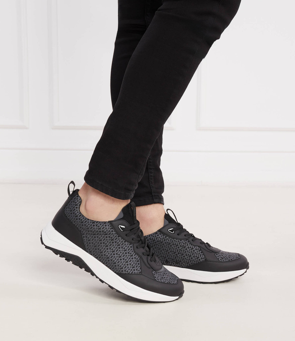 Кроссовки Kane_Runn_mono2 HUGO - черный(50517257)