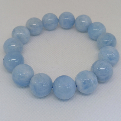 Браслет из натурального крупного ларимара