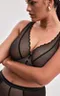 Бюстгальтер Chita M Plus Bralette Czarny