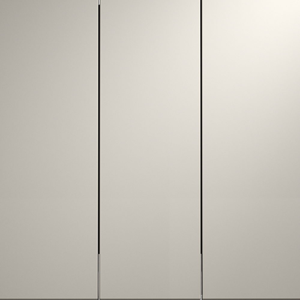 Выключатель встраиваемый VOLTUM S70 трехклавишный 10А, (кашемир)