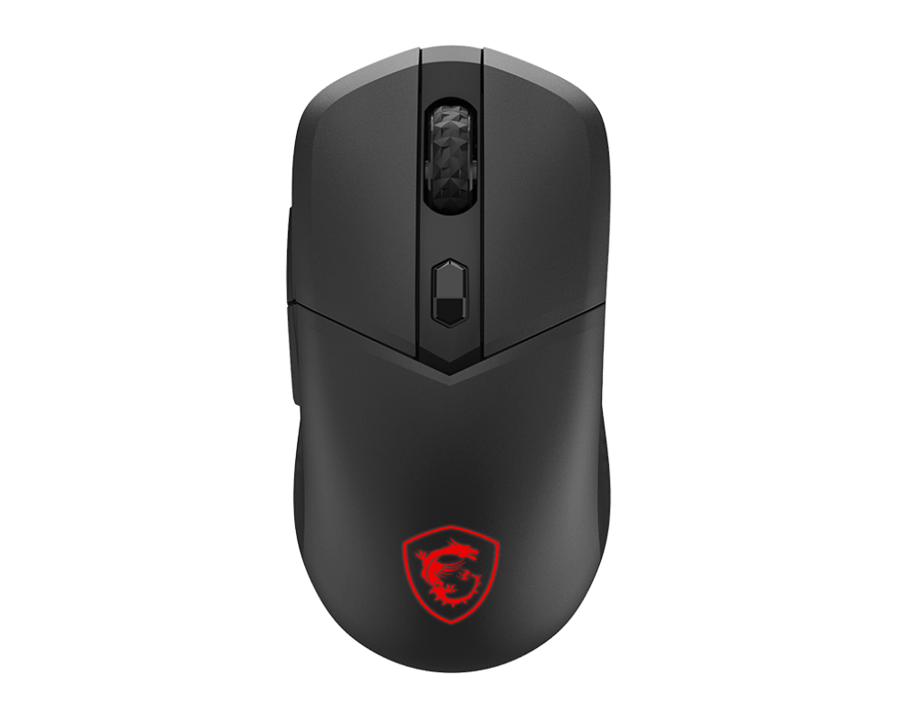 Мышь MSI VERSA 300 WIRELESS / RGB / 2.4 GHz W / Bluetooth 5.3 / USB 2.0 / 6 кн. / 60 гр. / Черный