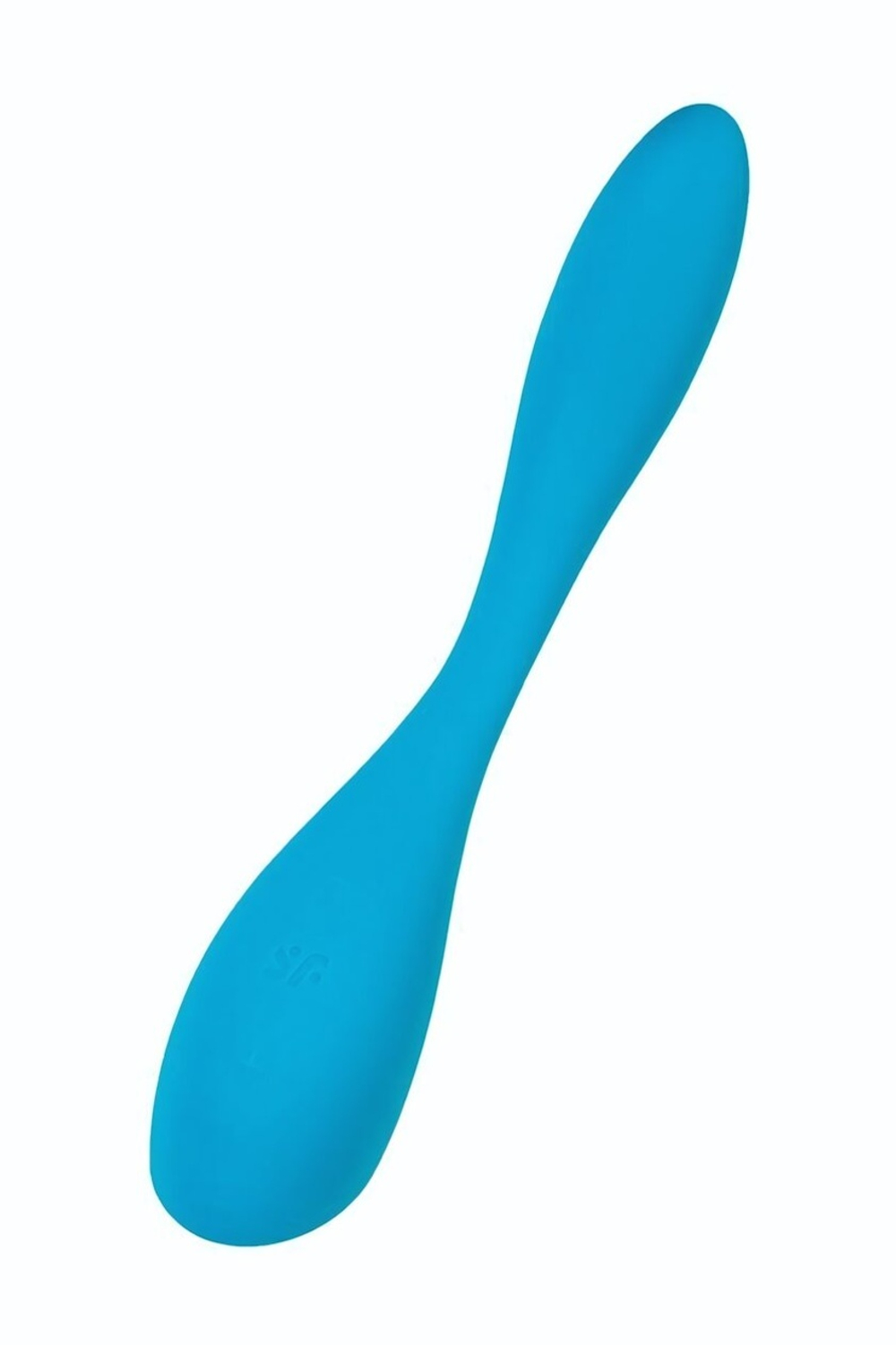 Синий гибкий вибратор Satisfyer G-Spot Flex 5+ - 19,6 см. (Цвет: синий)