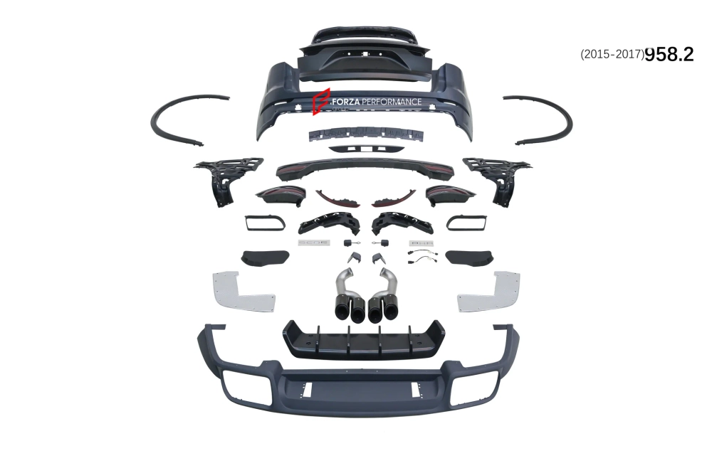 Обвес переделка в стиле 9YO 2018+ для PORSCHE CAYENNE 958.1 2011–2014 / 958.2 2015–2017