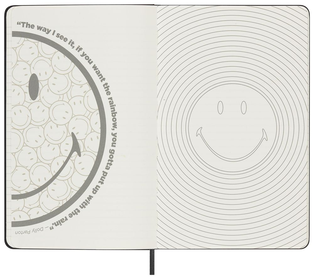 Блокнот Moleskine LE SMILEY Large A5 (LESMILEYNTBKCLT) 5