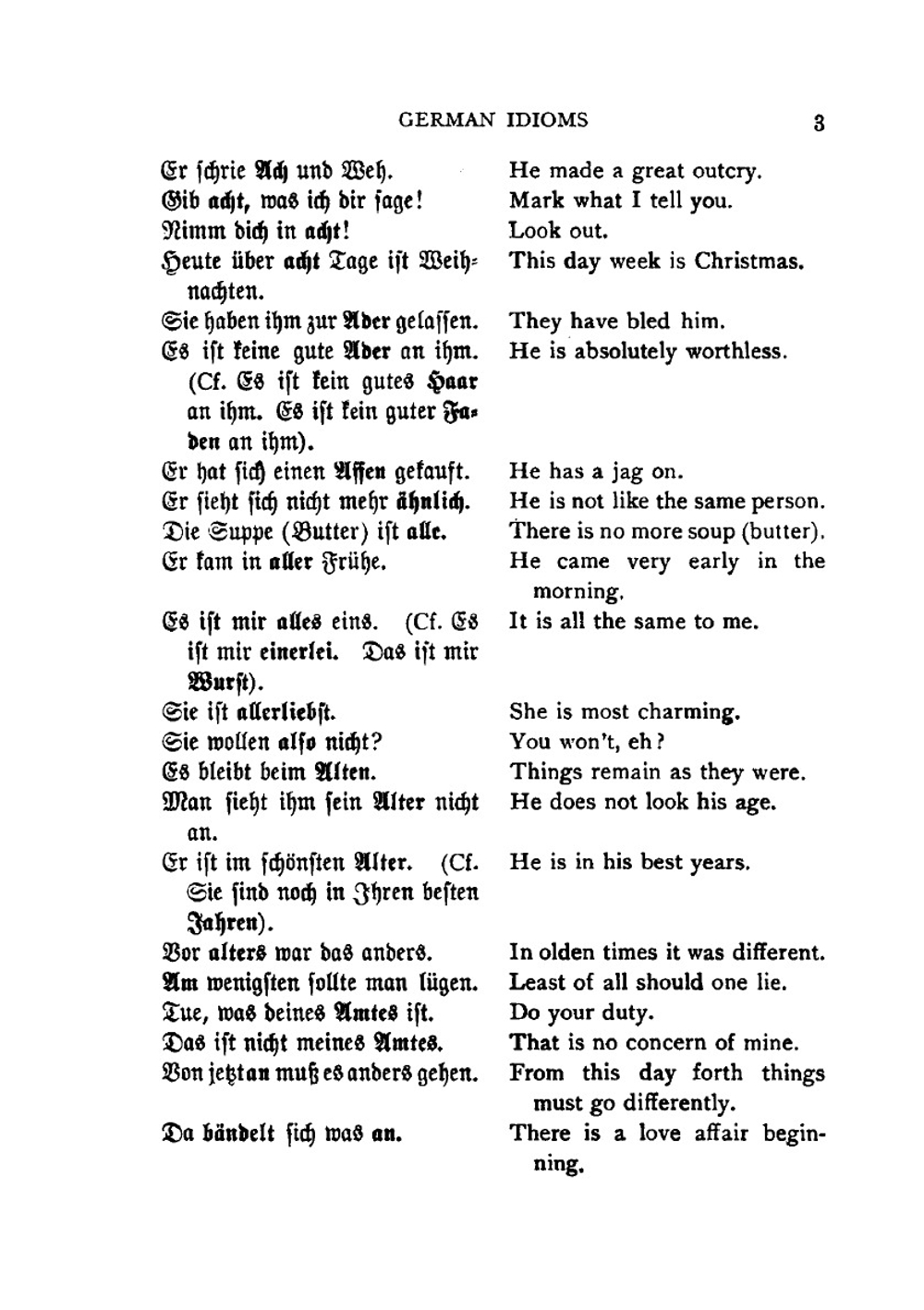 Handbook of German Idioms | Lambert Marcus Bachman