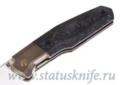 Нож CKF/Philippe Jourget FIF20 2021 (M390, больстер, карбоновая рукоять)фотография - 3