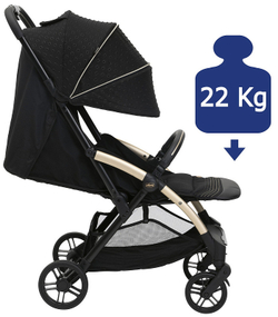 Коляска прогулочная Chicco XPlus Black Re Lux
