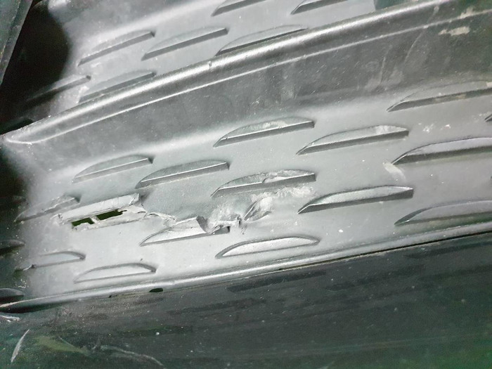 Бампер передний Mercedes GLC X253 (19-22) AMG 43