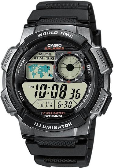 Электронные наручные часы Casio AE-1000W-1B
