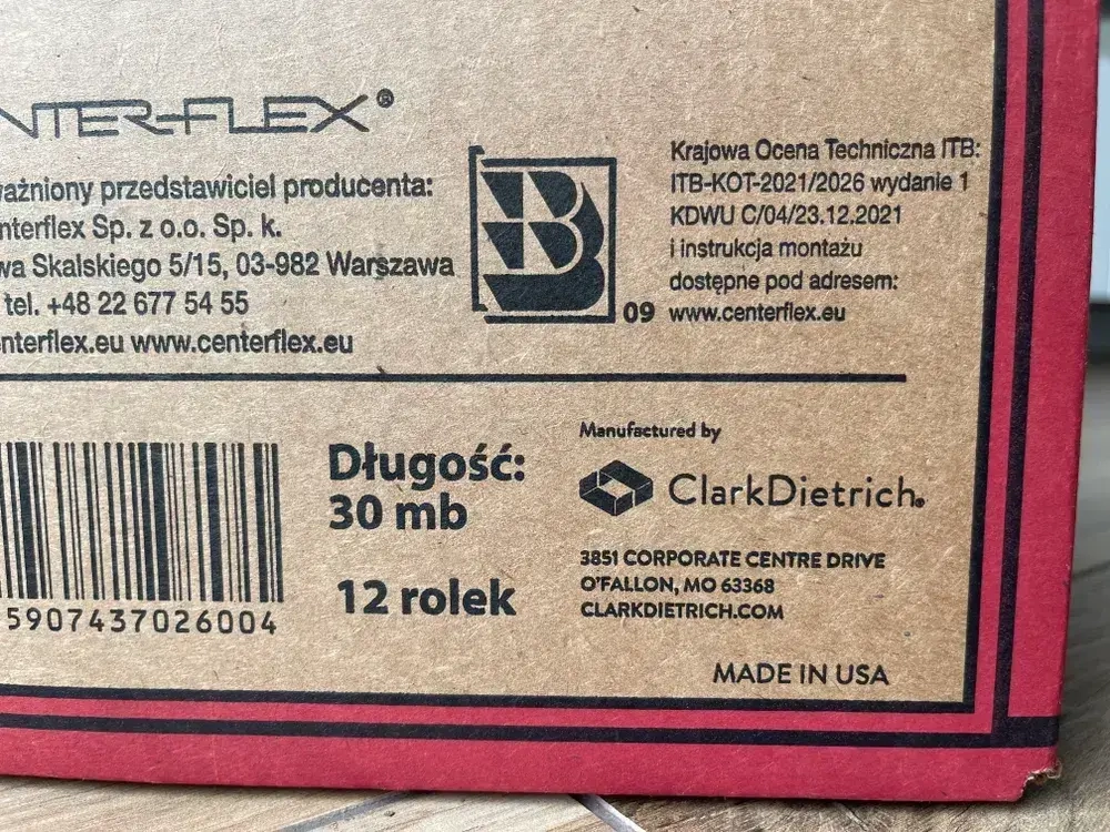 Лента углоформирующая Strait-Flex Tuff-tape 30 метров