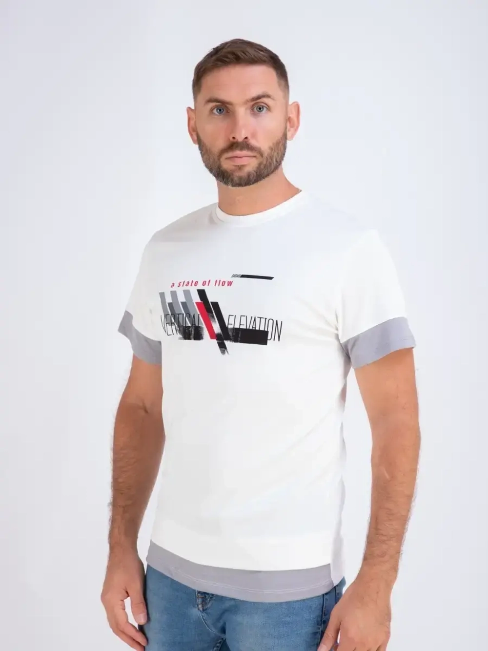 Футболка мужская Турция однотонная