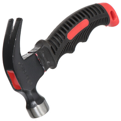 Молоток-гвоздодер слесарный, 0.225 кг, рук фиберглассовая, обрезин, Bartex, В00015М/250, шт