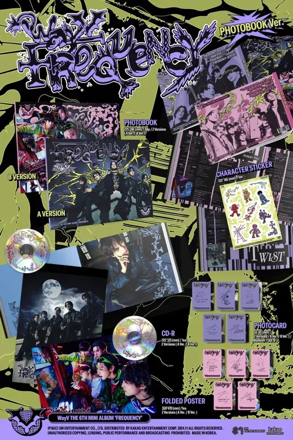 Альбом WayV - Frequency [Photobook ver.]