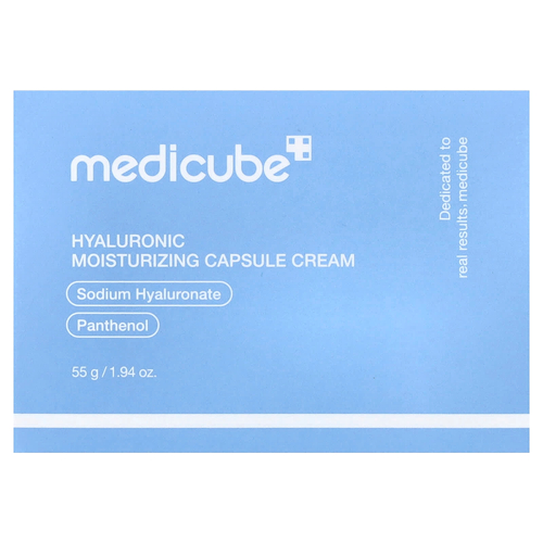 Medicube, увлажняющий гиалуроновый крем в капсулах, 55 г (1,94 унции)