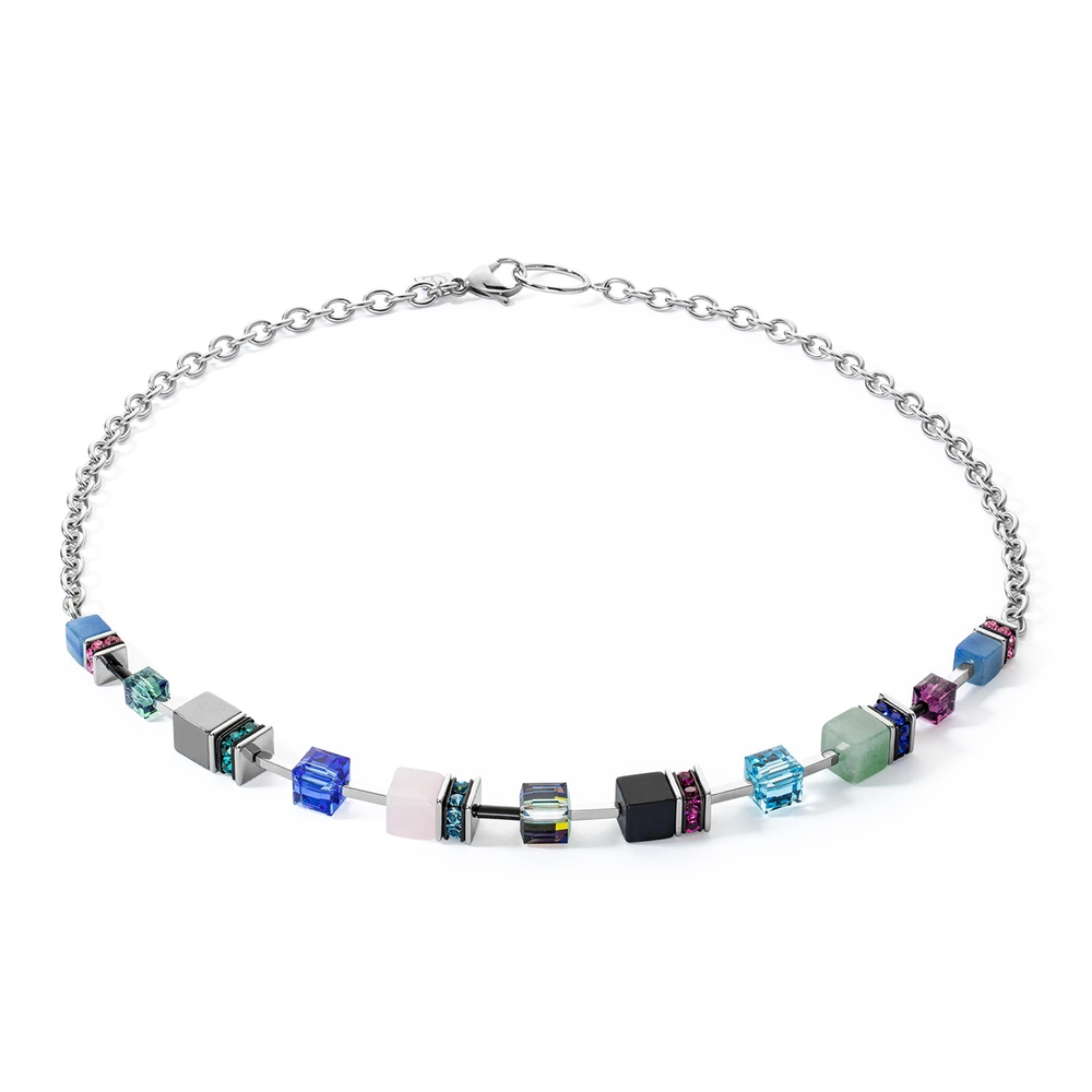 Колье Coeur de Lion Multicolour Gemstone 3040/10-1561