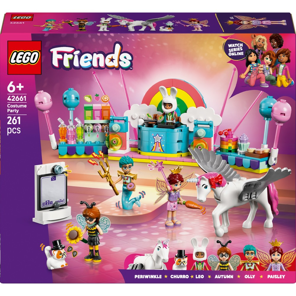 Конструктор LEGO Friends 42661 Бал-маскарад с единорогом и феей — фото 2