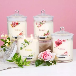 Wax Lyrical - Ароматическая свеча 10х14,3см 48ч Rose Garden / артикул   COL0202  / GTIN 5015802229295
