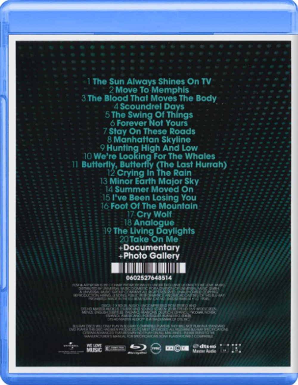 a-ha / Ending On A High Note - The Final Concert (Blu-ray)