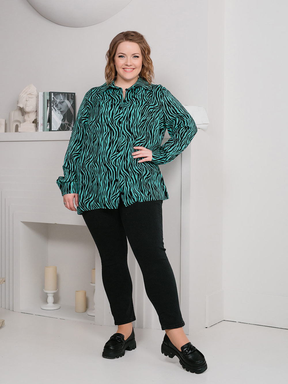 Блуза Б021-29 54-64 1490 руб штапель и Д8 (1)