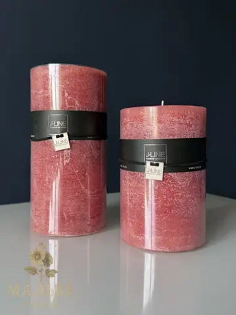 Свеча декоративная "Терракота" 10х20 см большая