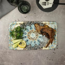 Блюдо прямоугольное 35*21 см   By Bone Innovation [1]