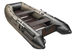 YACHTMAN-320 СК хаки-черный + KAMISU T 9.8 BMS (комплект лодка + мотор)