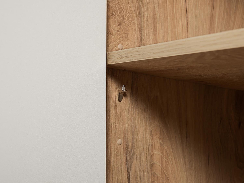 Току комод 16.230.04 Гикори Рокфорд / Белый