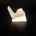 Подставка настольная для наклонного размещения Яндекс станции Мини 2, 3D печать, белая