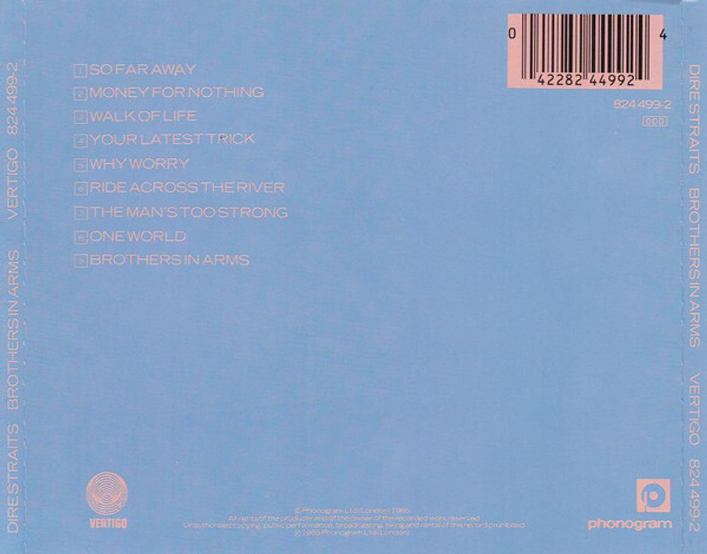 Audio CD Dire Straits. Brothers In Arms (CD)