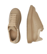 Кожаные кроссовки Alexander McQueen - бежевый(727388 WIEEY)