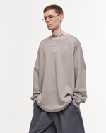 Raglan Sweatshirt LOGO Drizzle