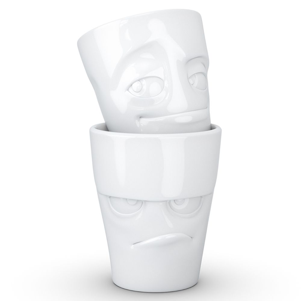 Набор кружек Grumpy & Impish, 350 мл, белый, 2 шт.