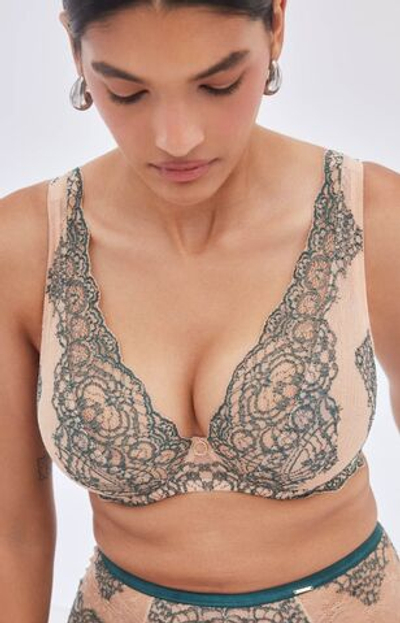 Бюстгальтер-бралетт Splendore (Размер: 80D) (Цвет: изумрудный)